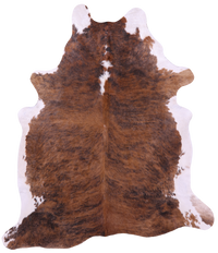 Thumbnail for Light Brindle Natural Cowhide Rug - XX-Large 7' 9