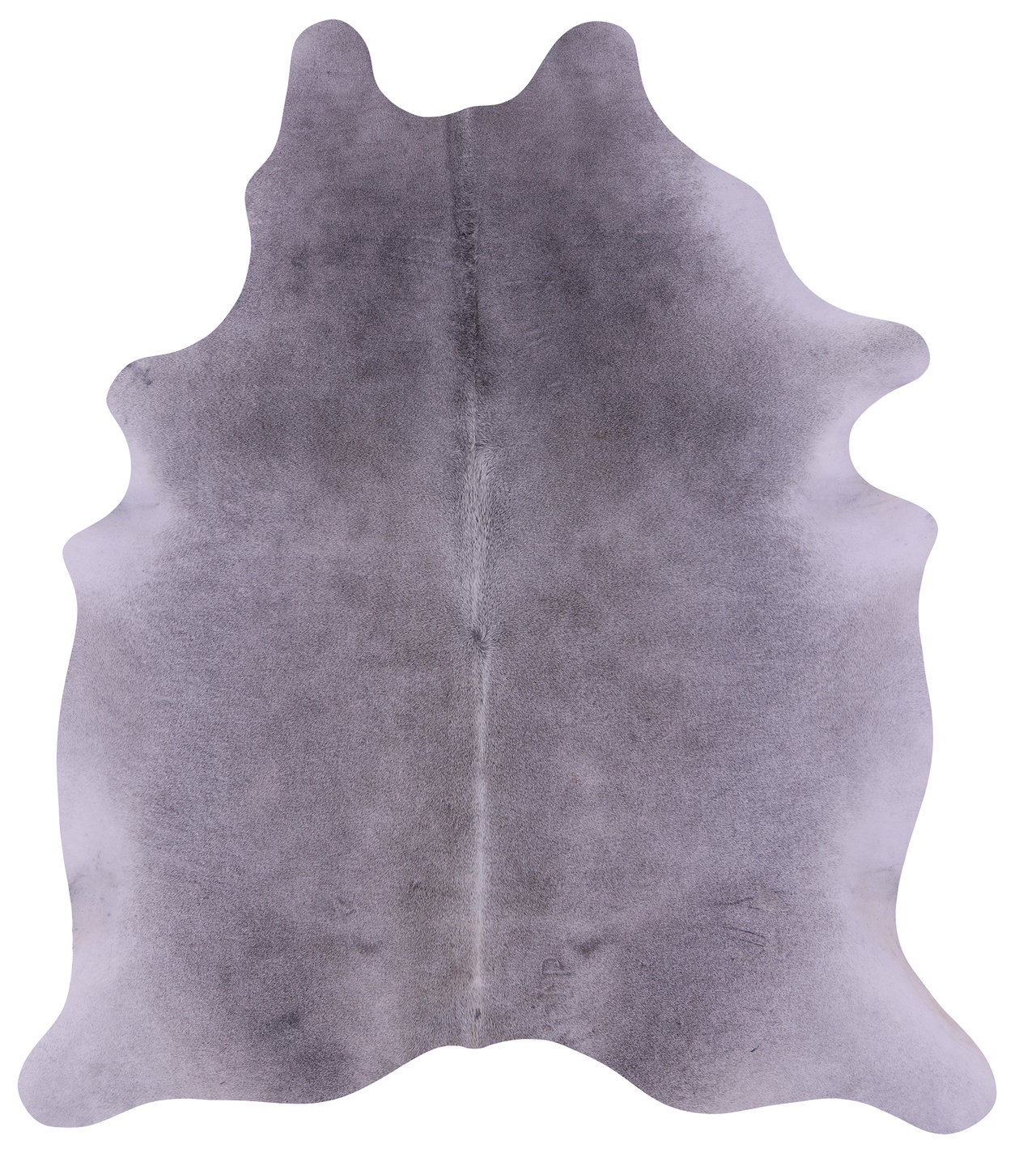 Grey Natural Cowhide Rug - XX-Large 7' 4"H x 6' 5"W