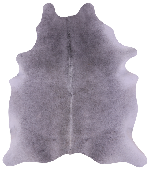 Grey Natural Cowhide Rug - XX-Large 7' 4