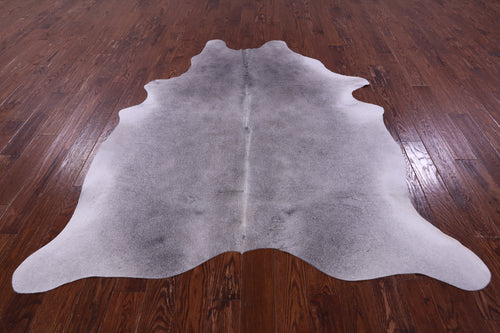 Grey Natural Cowhide Rug - XX-Large 7' 4
