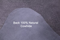Thumbnail for Grey Natural Cowhide Rug - XX-Large 7' 4