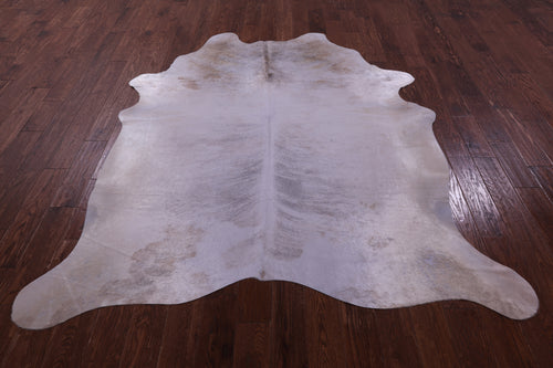 Grey Brindle Natural Cowhide Rug - XX-Large 7' 5