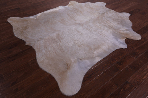 Champagne Natural Cowhide Rug - XX-Large 7' 4