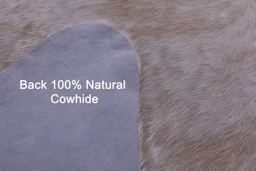 Champagne Natural Cowhide Rug - XX-Large 7' 4