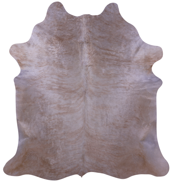 Champagne Natural Cowhide Rug - XX-Large 7' 4"H x 6' 10"W