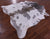 Grey & White Natural Cowhide Rug - X-Large 6' 10"H x 6' 10"W