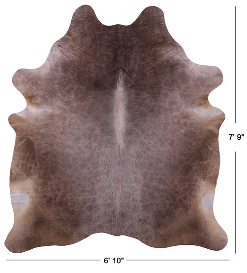 Champagne Natural Cowhide Rug - XX-Large 7' 9