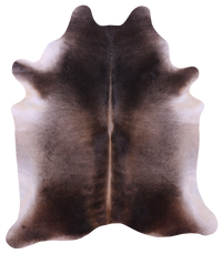 Thumbnail for Dark Brown Natural Cowhide Rug - XX-Large 7' 8