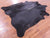 Black Natural Cowhide Rug - XX-Large 8' 0"H x 7' 0"W