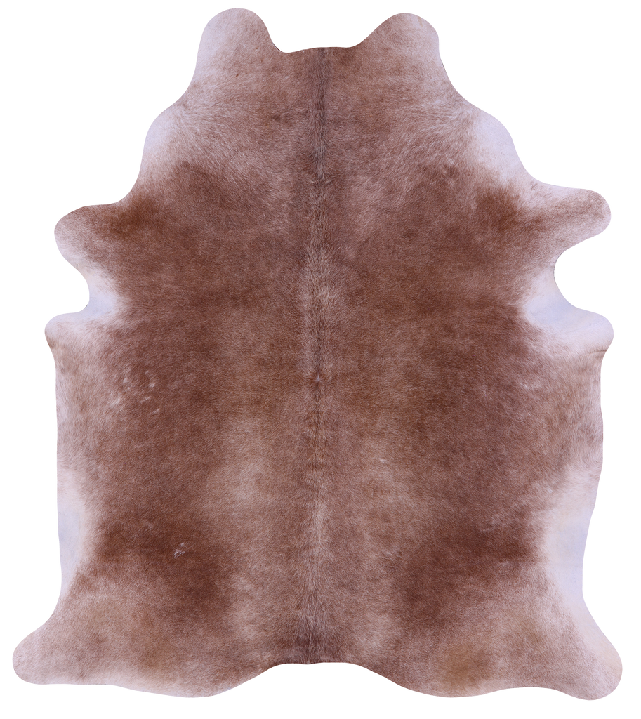 Light Brown Natural Cowhide Rug - XX-Large 7' 8"H x 6' 8"W