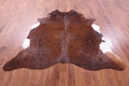 Brindle Natural Cowhide Rug - X-Large 7' 2