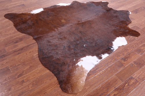 Brindle Natural Cowhide Rug - X-Large 7' 2