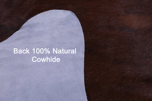 Brindle Natural Cowhide Rug - X-Large 7' 2