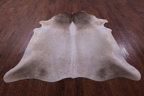 Beige Natural Cowhide Rug - XX-Large 7' 10