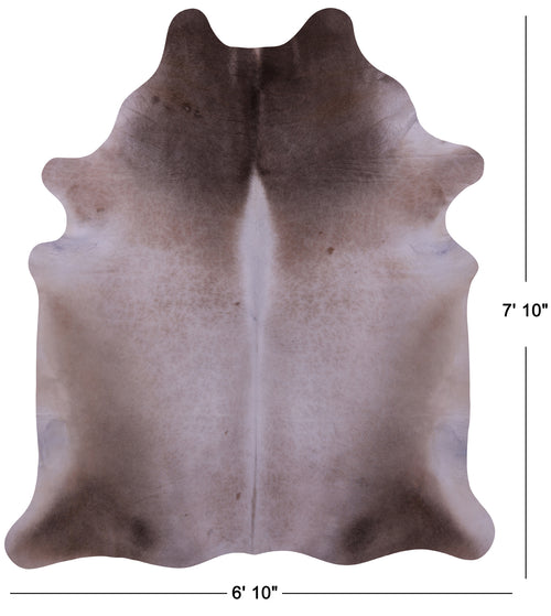 Beige Natural Cowhide Rug - XX-Large 7' 10