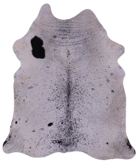 Thumbnail for Black Salt & Pepper Natural Cowhide Rug - XX-Large 8' 0