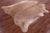 Light Brown Natural Cowhide Rug - XX-Large 7' 6"H x 6' 6"W