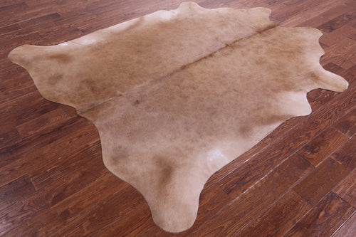 Light Brown Natural Cowhide Rug - XX-Large 7' 6