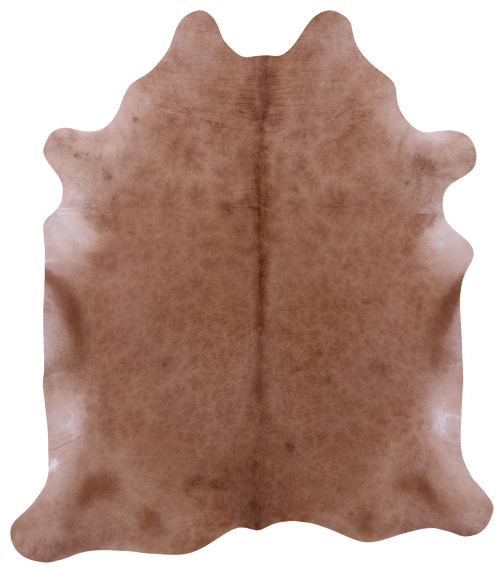 Light Brown Natural Cowhide Rug - XX-Large 7' 6