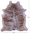 Brown Salt & Pepper Natural Cowhide Rug - XX-Large 7' 4"H x 6' 6"W