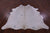 White Natural Cowhide Rug - XX-Large 7' 4"H x 6' 5"W