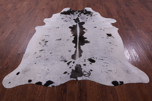 Brown Salt & Pepper Natural Cowhide Rug - XX-Large 8' 1