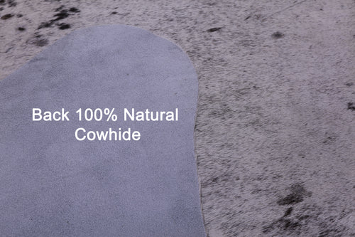 Brown Salt & Pepper Natural Cowhide Rug - XX-Large 8' 1