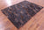 Brown Dyed Patchwork Natural Cowhide Rug - 6' 0" x 7' 5"