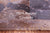 Brown Dyed Patchwork Natural Cowhide Rug - 6' 0" x 7' 5"