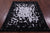 Black & White Patchwork Natural Cowhide Rug - 5' 0" x 6' 7"