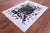 Black & White Patchwork Natural Cowhide Rug - 5' 0" x 6' 7"