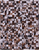Brown & White Patchwork Brindle Natural Cowhide Rug - 6' 7" x 8' 3"
