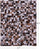 Brown & White Patchwork Brindle Natural Cowhide Rug - 6' 7" x 8' 3"