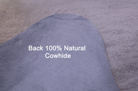 Thumbnail for Grey Brindle Natural Cowhide Rug - XX-Large 7' 7