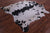 Black Salt & Pepper Natural Cowhide Rug - XX-Large 7' 4"H x 6' 9"W