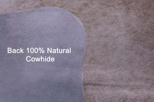 Beige Natural Cowhide Rug - XX-Large 8' 0
