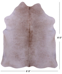Thumbnail for Beige Natural Cowhide Rug - XX-Large 8' 0