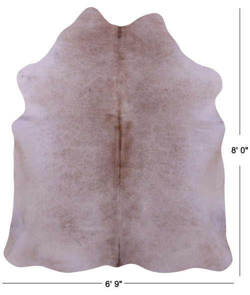 Beige Natural Cowhide Rug - XX-Large 8' 0