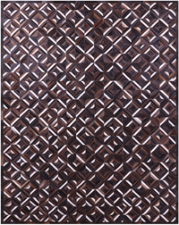 Thumbnail for Brown Patchwork Natural Cowhide Rug - 9' 0