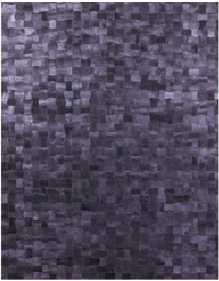 Thumbnail for Black Patchwork Natural Cowhide Rug - 9' 0