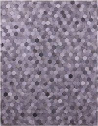 Thumbnail for Grey Patchwork Natural Cowhide Rug - 9' 0