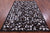 Brown & White Patchwork Black Natural Cowhide Rug - 6' 0" x 9' 0"