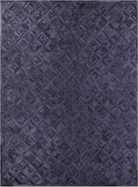 Thumbnail for Black Patchwork Natural Cowhide Rug - 9' 0