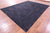 Black Patchwork Natural Cowhide Rug - 9' 0" x 12' 0"