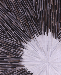 Thumbnail for Brown & White Patchwork Natural Cowhide Rug - 8' 0