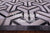 Grey & White Patchwork Natural Cowhide Rug - 6' 0" x 9' 0"