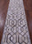 Grey & White Patchwork Natural Cowhide Runner Rug - 2' 6" x 12' 0"