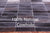Grey & White Gradient Brickwork Patchwork Natural Cowhide Rug - 2' 6" x 12' 0"