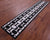 Black & White Patchwork Natural Cowhide Rug - 2' 6" x 12' 0"