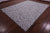 Grey & White Patchwork Natural Cowhide Rug - 9' 0" x 12' 0"